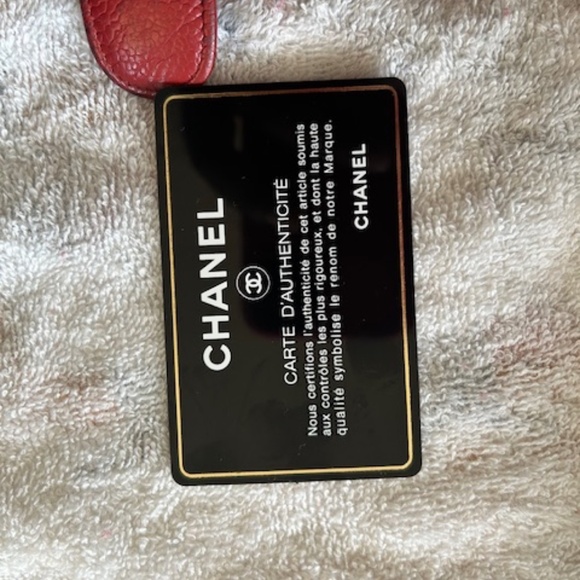 💖 Authentic Chanel Timeless CC Zip French Wallet w/Authenticity Card!! - Picture 12 of 13
